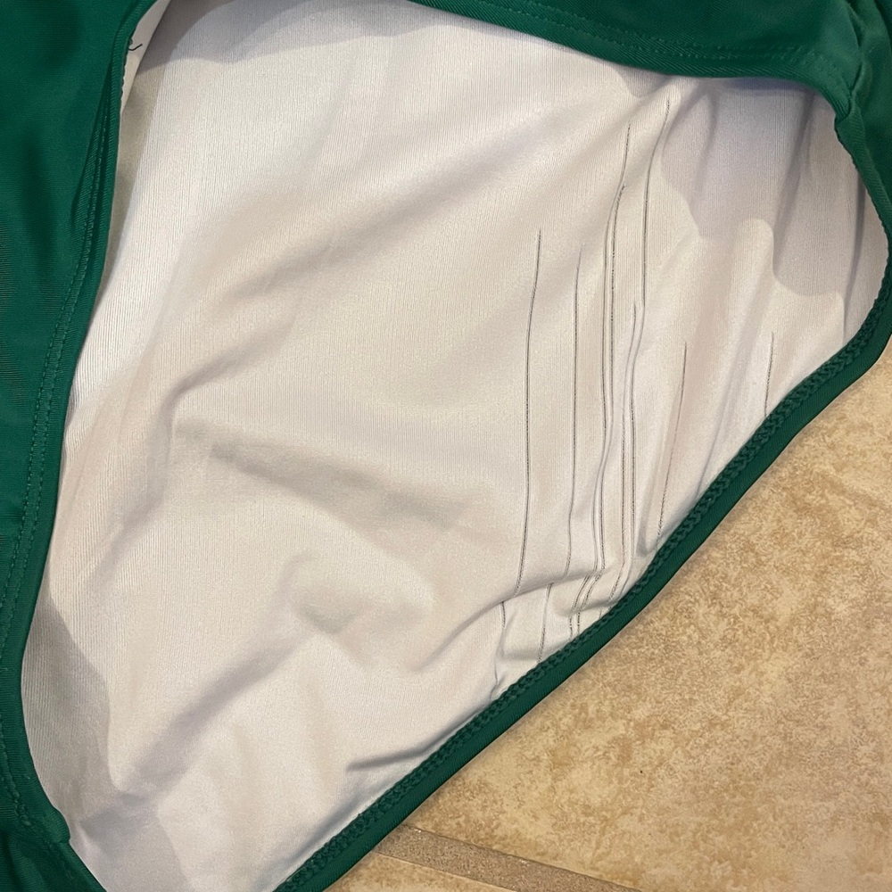 Women's One Piece Swimsuit xxl Emerald Green - Picture 10 of 11